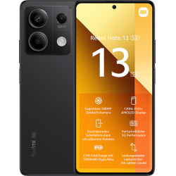 Xiaomi Redmi Note 13 5G Graphite Black + Xiaomi Redmi Buds 4 Active White